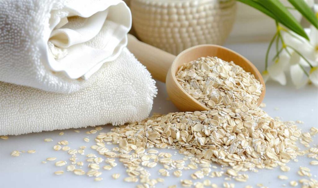 Yến mạch chứa avenanthramide giúp giảm viêm và dịu da